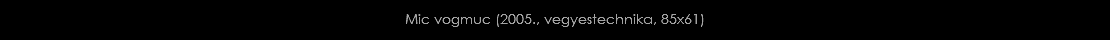 Mic vogmuc (2005., vegyestechnika, 85x61)